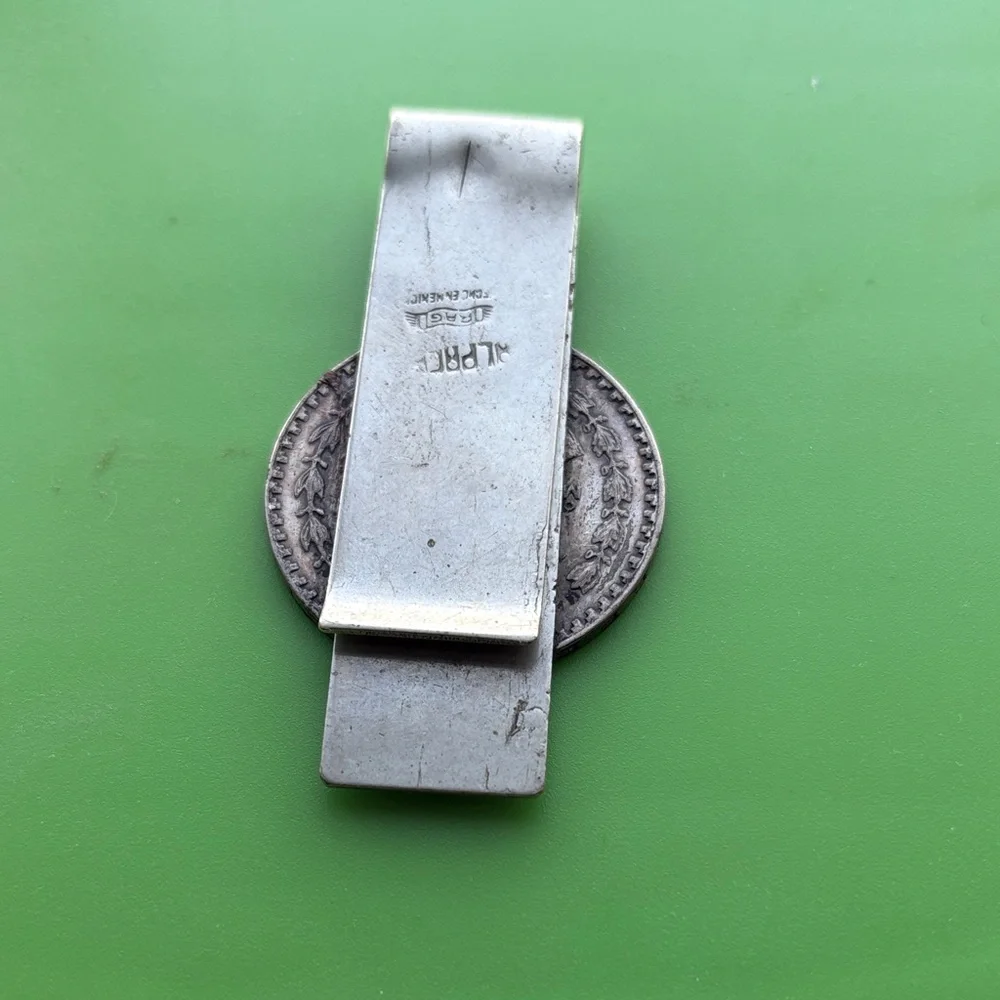 1963 Silver Coin Design Money Clip